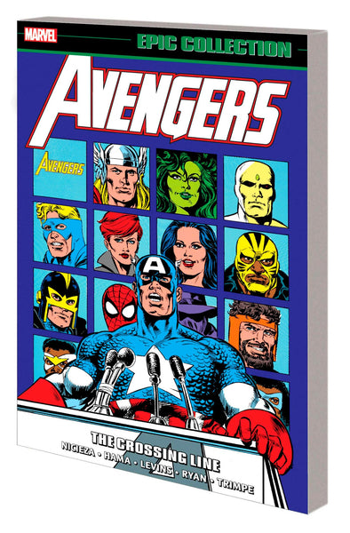 AVENGERS EPIC COLLECTION: THE CROSSING LINE [Paperback] Nicieza, Fabian; Marvel Various; Levins, Rik and Ryan, Paul