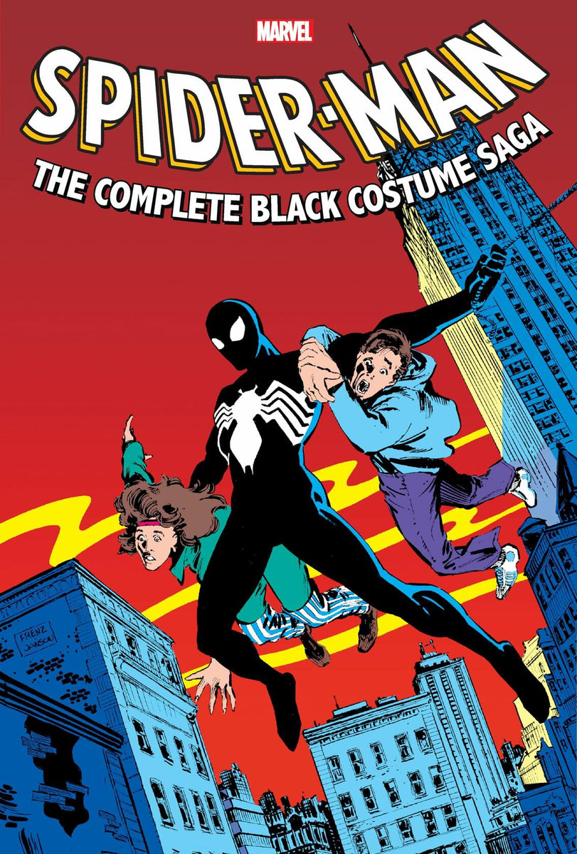 Spider-Man The Complete Black Costume Saga Omnibus Frenz Cover HC