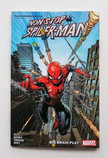Non-Stop Spider-Man Big Brain Play Graphic Novel Comic Book - Very Good