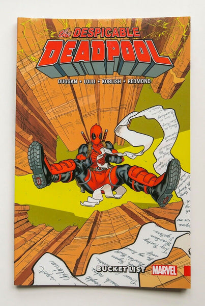 Despicable Deadpool Vol. 2 Bucket List Marvel Graphic Novel Comic Book - Very Good