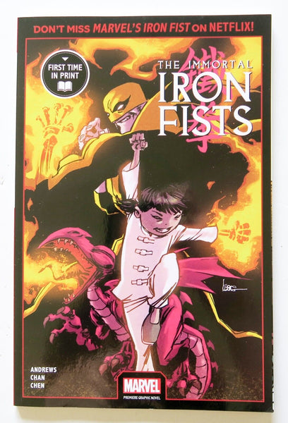 Immortal Iron Fists Marvel Graphic Novel Comic Book - Very Good