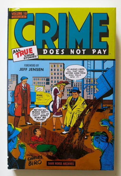 Crime Does Not Pay Vol. 10 NEW Hardcover Dark Horse Graphic Novel Comic Book