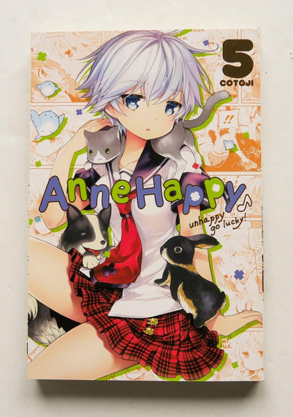 Anne Happy Unhappy Go Lucky Vol. 5 Cotoji NEW Yen Press Manga Novel Comic Book