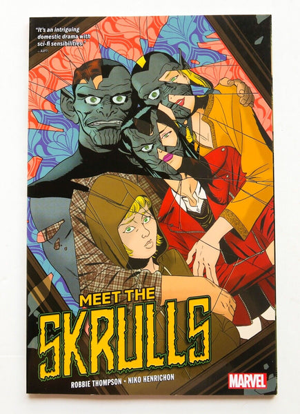 Meet the Skrulls Marvel Graphic Novel Comic Book - Very Good