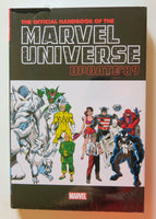 The Official Handbook Marvel Universe Update HC Omnibus Graphic Novel Comic Book - Very Good