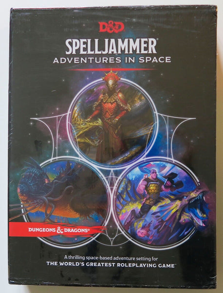 Dungeons & Dragons Spelljammer Adventures In Space HC Box Set Graphic Novel Book - Very Good