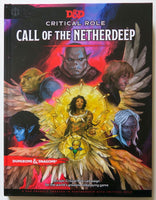 Dungeons & Dragons Call of the Netherdeep Hardcover Graphic Novel Book - Very Good