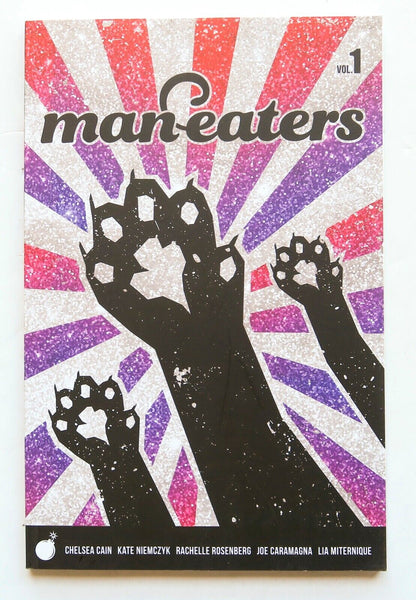 Man-Eaters Vol. 1 1st Printing Image Graphic Novel Comic Book - Very Good