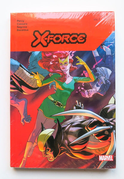 X-Force Vol. 1 Hardcover Marvel Graphic Novel Comic Book - Very Good