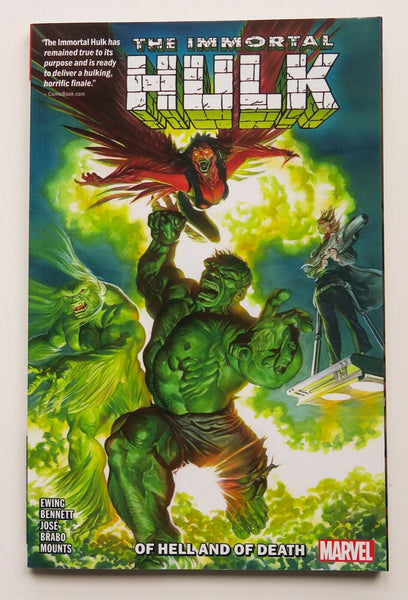 Immortal Hulk Vol. 10 Of Hell And Of Death Marvel Graphic Novel Comic Book - Very Good