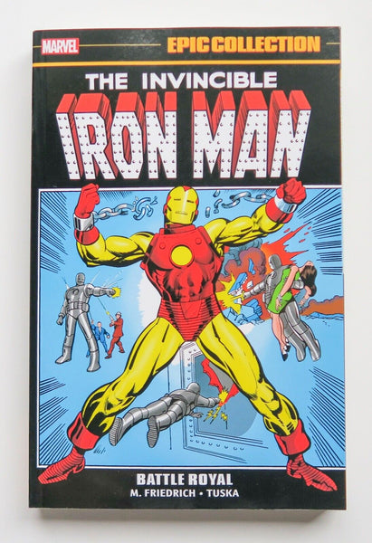 Iron Man Battle Royal Marvel Epic Collection Graphic Novel Comic Book - Very Good