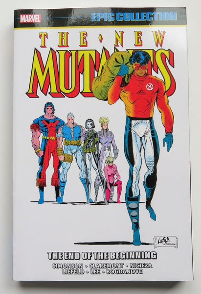 New Mutants The End of Beginning Marvel Epic Collection Graphic Novel Comic Book - Very Good