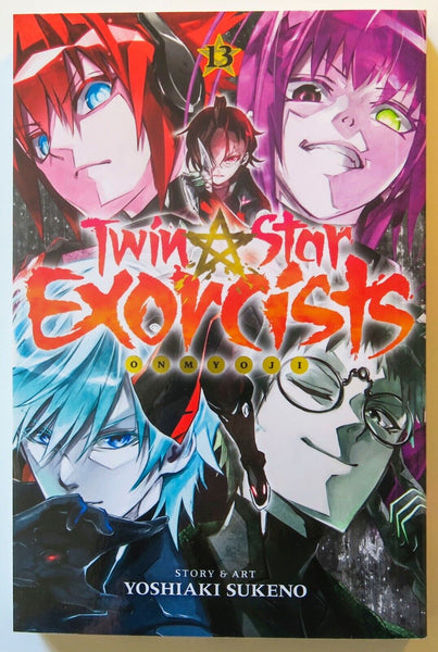 Twin Star Exorcists Vol. 13 Yoshiaki Sukeno NEW Viz Media Manga Novel Comic Book