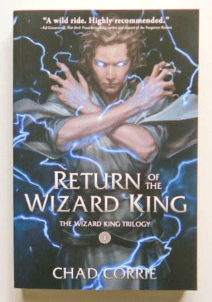 Return of the Wizard King Vol. 1 Chad Corrie Dark Horse Prose Novel Book - Very Good