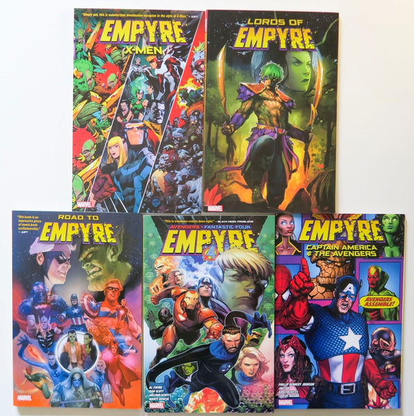 Empyre Marvel Graphic Novel Comic Book Lot of 5 - Very Good