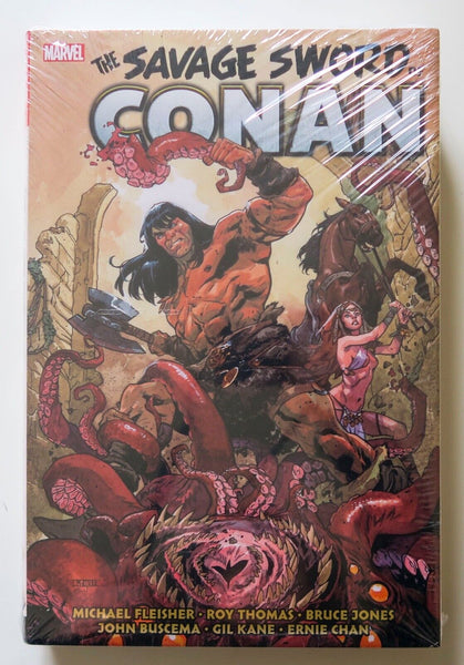 The Savage Sword of Conan Hardcover Marvel Omnibus Graphic Novel Comic Book - Very Good