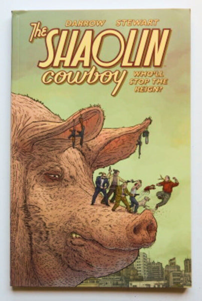 The Shaolin Cowboy Who'll Stop the Reign?  Dark Horse Graphic Novel Comic Book - Very Good