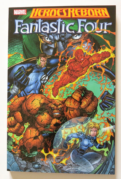 Heroes Reborn Fantastic Four Marvel Graphic Novel Comic Book - Very Good