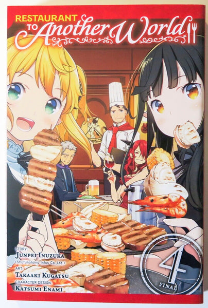 Restaurant To Another World Vol. 4 NEW Yen Press Manga Novel Comic Book