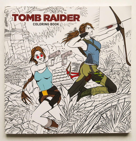 Tomb Raider Coloring Book Dark Horse Graphic Novel Comic Book - Very Good