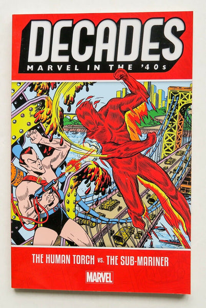 Decades Marvel In the '40s Human Torch Sub Mariner NEW Graphic Novel Comic Book