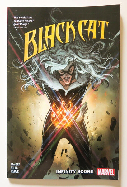 Black Cat Vol. 6 Infinity Score Marvel Graphic Novel Comic Book - Very Good
