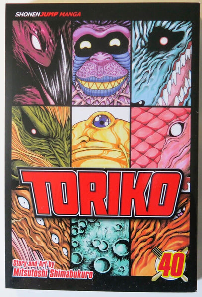 Toriko Vol. 40 Mitsutoshi Shimabukuro NEW Viz Media Manga Novel Comic Book