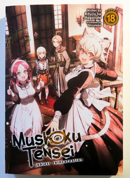 Mushoku Tensei Jobless Reincarnation Vol. 18 NEW Seven Seas Prose Novel Book