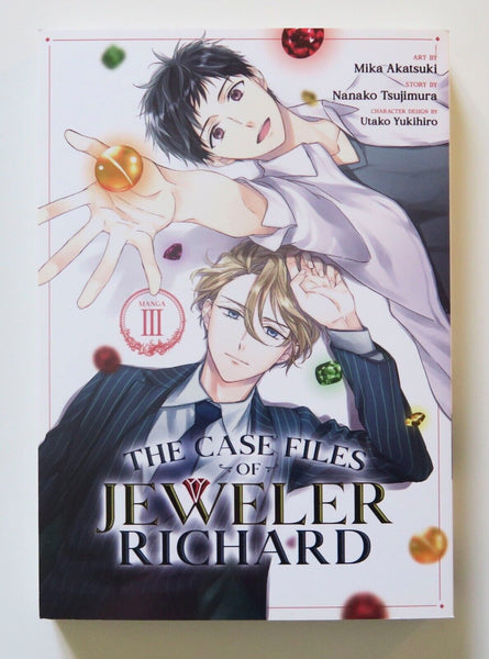 The Case Files of Jeweler Richard III 3 NEW Seven Seas Manga Novel Comic Book