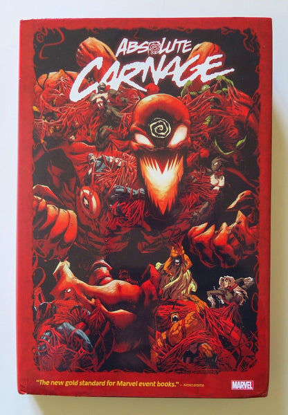 Absolute Carnage Hardcover Damaged Marvel Omnibus Graphic Novel Comic Book - Acceptable