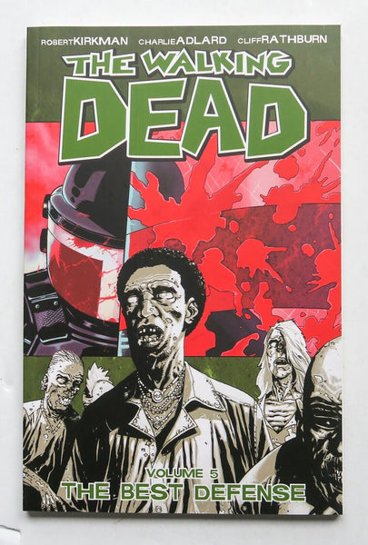 The Walking Dead Vol. 5 The Best Defense Image Graphic Novel Comic Book - Very Good