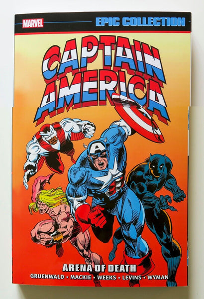 Captain America Arena of Death Marvel Epic Collection Graphic Novel Comic Book - Very Good