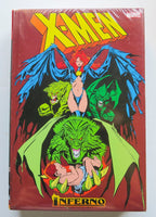 X-Men Inferno Hardcover Marvel Omnibus Graphic Novel Comic Book - Very Good
