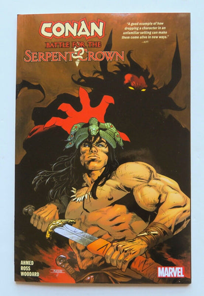 Conan Battle For the Serpent Crown Marvel Graphic Novel Comic Book - Very Good