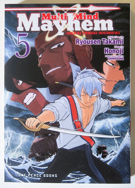 Multi Mind Mayhem Vol. 5 NEW One Peace Books Manga Novel Comic Book