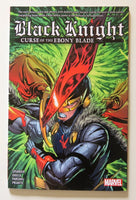 Black Knight Curse of the Ebony Blade Marvel Graphic Novel Comic Book - Very Good