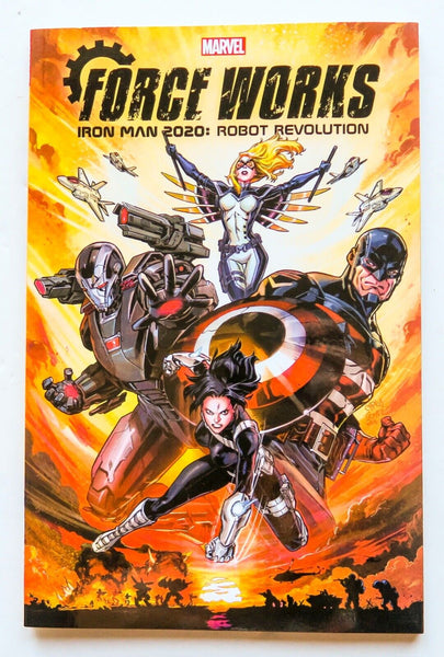 Iron Man 2020 Robot Revolution Force Works Marvel Graphic Novel Comic Book - Very Good