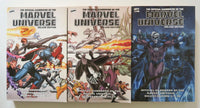 Marvel Comics Official Handbook Marvel Universe Graphic Novel Comic Book Lot 3 - Very Good