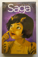 Saga Book 2 Hardcover Image Graphic Novel Comic Book - Very Good