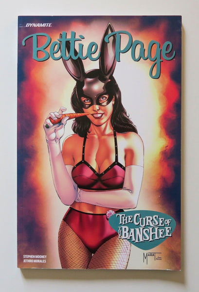 Bettie Page and The Curse of the Banshee Dynamite Graphic Novel Comic Book - Very Good