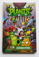Plants Vs. Zombies Lawnmageddon Hardcover Dark Horse Graphic Novel Comic Book - Very Good
