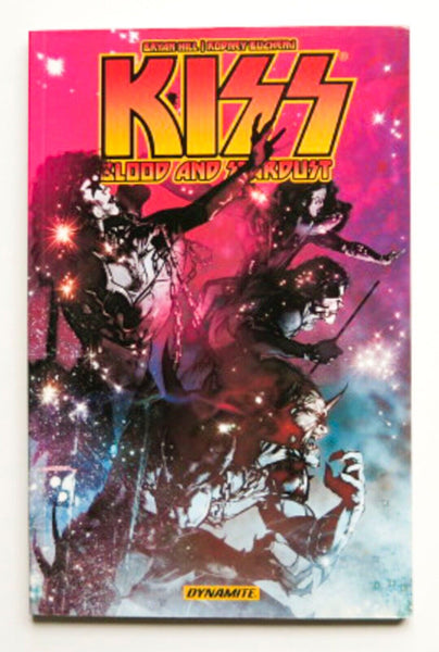 Kiss Blood and Stardust Dynamite Graphic Novel Comic Book - Very Good