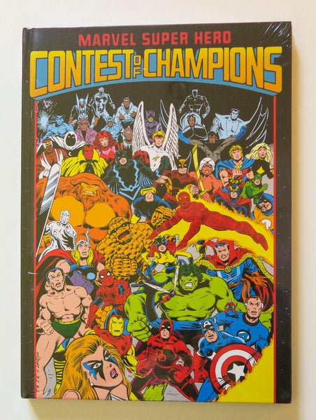 Marvel Super Hero Contest of Champions Hardcover Marvel Graphic Novel Comic Book - Very Good