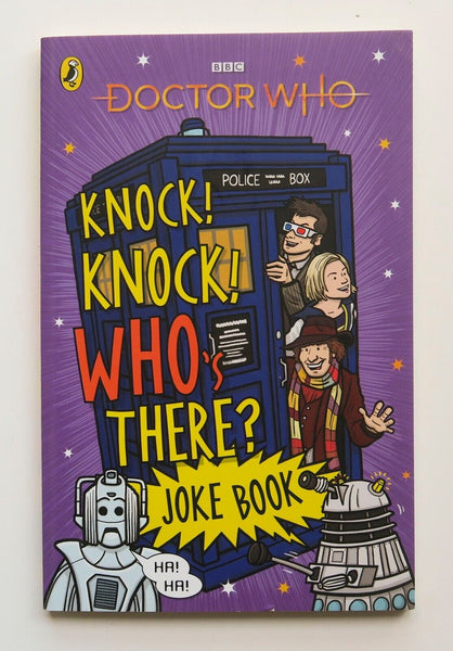 Doctor Who Knock Knock Who's There Joke Book BBC Prose Novel Book - Very Good