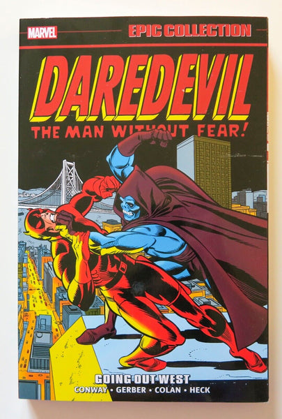 Daredevil Going Out West Marvel Epic Collection Graphic Novel Comic Book - Very Good