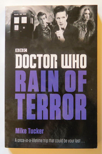 Doctor Who Rain of Terror Mike Tucker NEW BBC Books Prose Novel Book