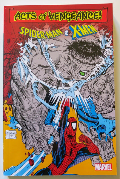 Acts of Vengeance Spider-Man & X-Men Marvel Graphic Novel Comic Book - Very Good