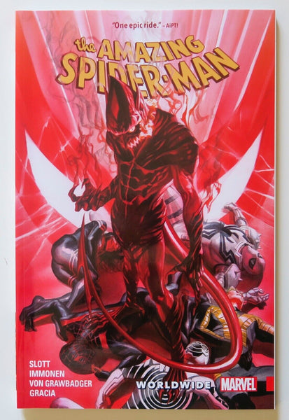 Amazing Spider-Man Vol. 9 Worldwide Marvel Graphic Novel Comic Book - Very Good