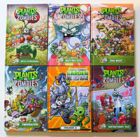 Plants Vs. Zombies Hardcover Dark Horse Graphic Novel Comic Book Lot of 6 - Very Good