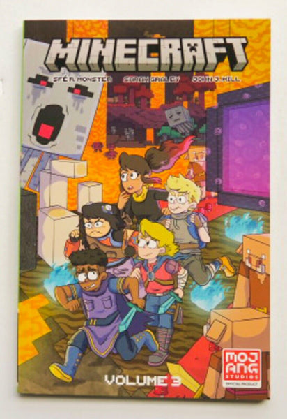 Minecraft Vol. 3 Dark Horse Graphic Novel Comic Book - Very Good